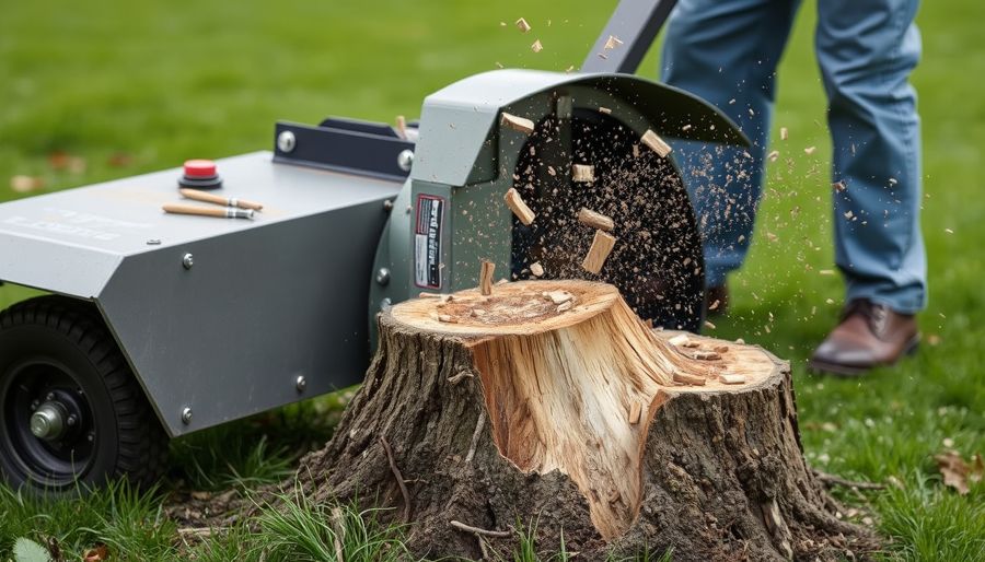 Stump grinding